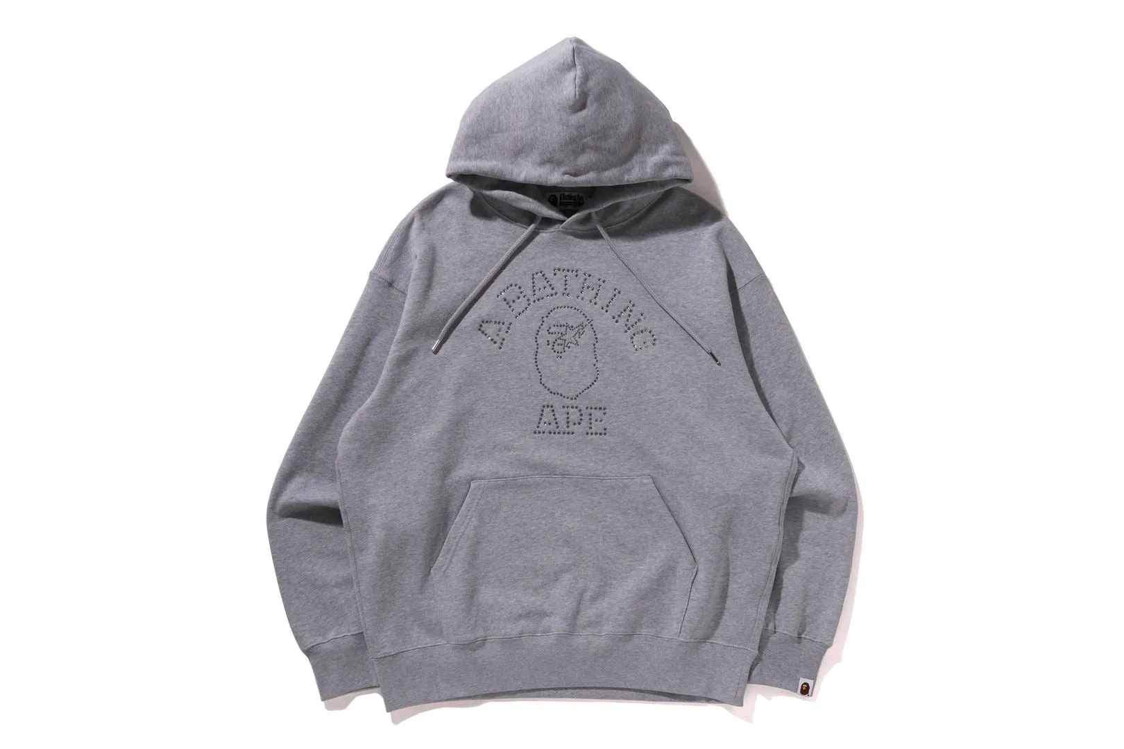 RHINESTONE COLLEGE PULLOVER HOODIE sold by Bape product image thumbnail 3