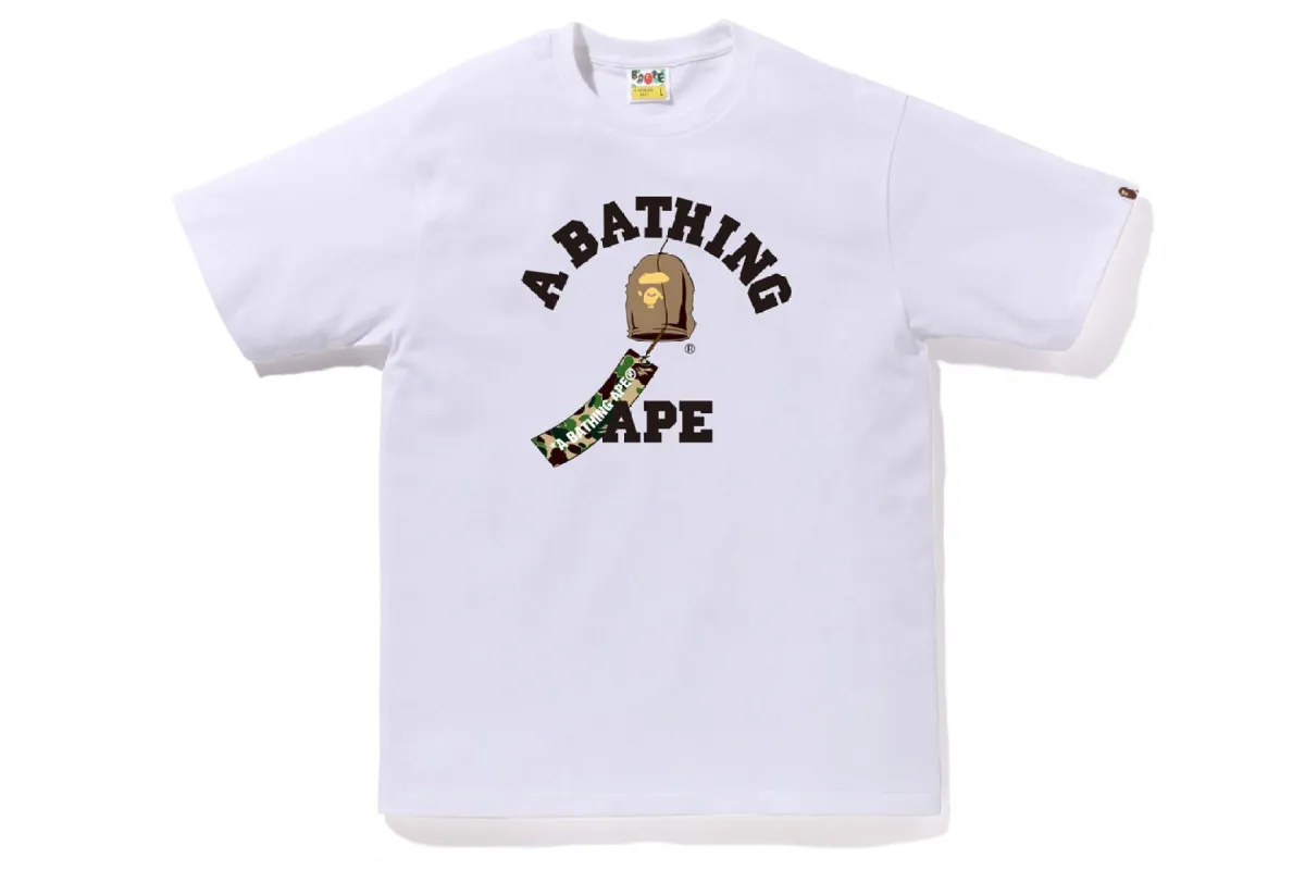 JAPANESE WIND CHIMES COLLEGE TEE sold by Bape