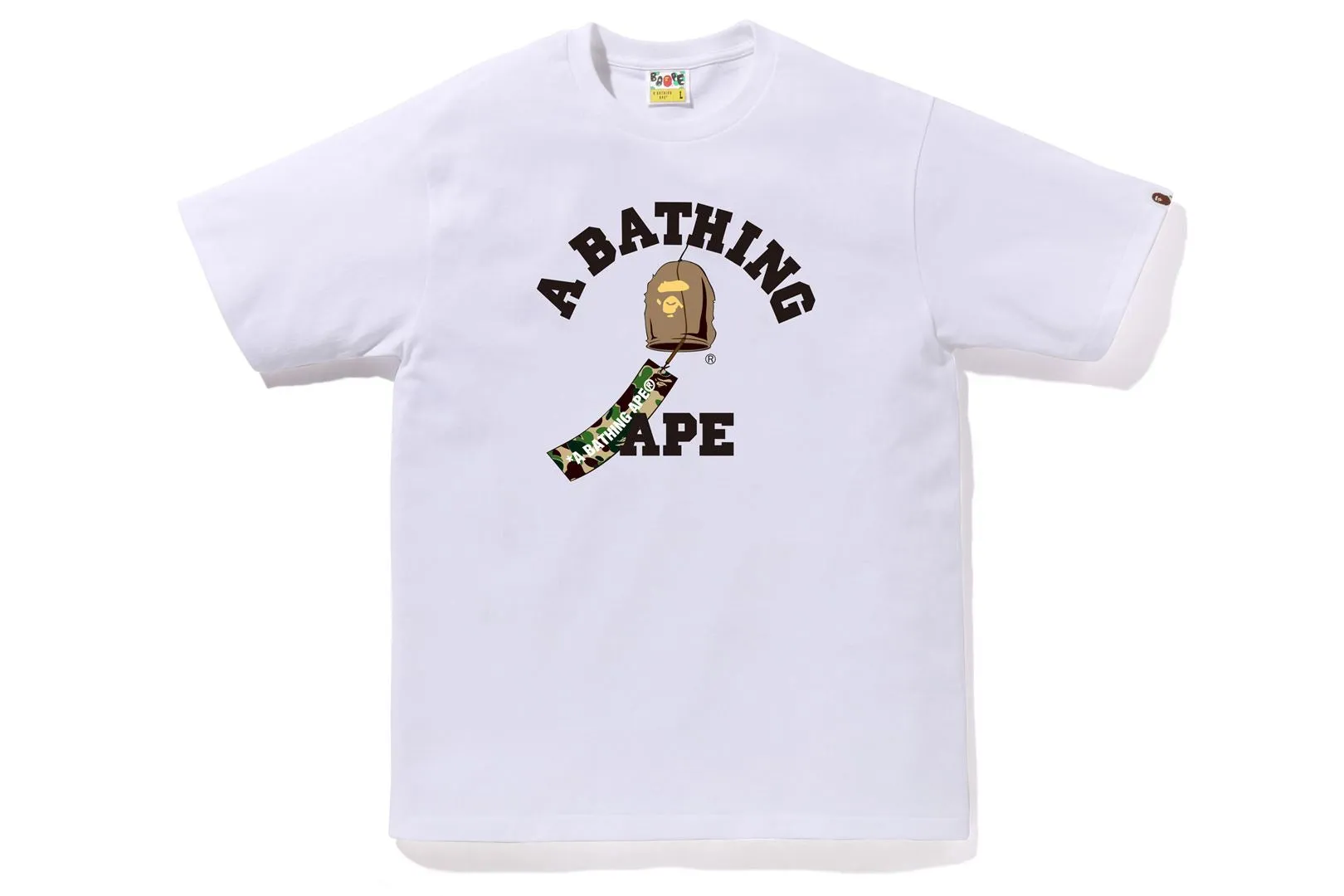 JAPANESE WIND CHIMES COLLEGE TEE sold by Bape