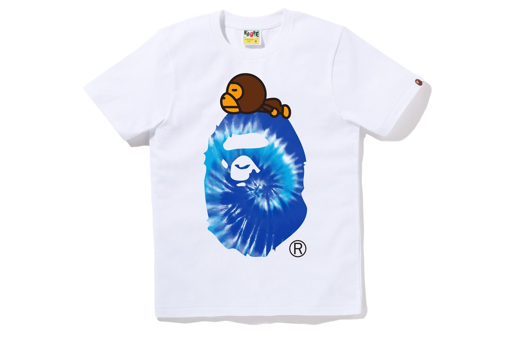 TIE DYE MILO ON BIG APE TEE sold by Bape product image thumbnail 2