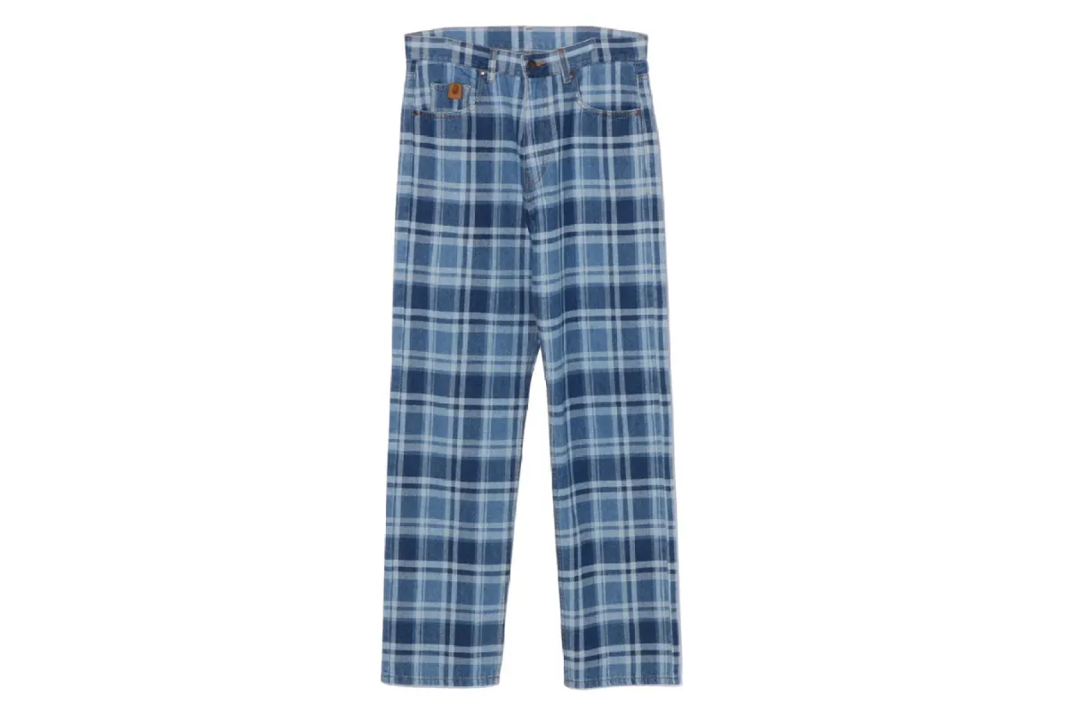 BAPE CHECK DENIM PANTS sold by Bape