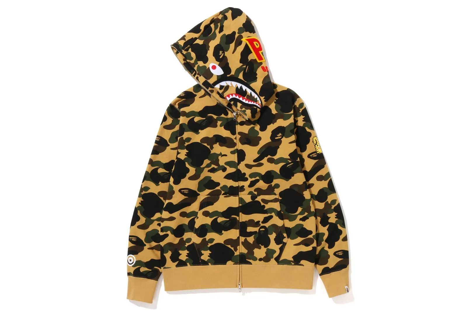1ST CAMO 2ND SHARK FULL ZIP HOODIE sold by Bape product image thumbnail 2