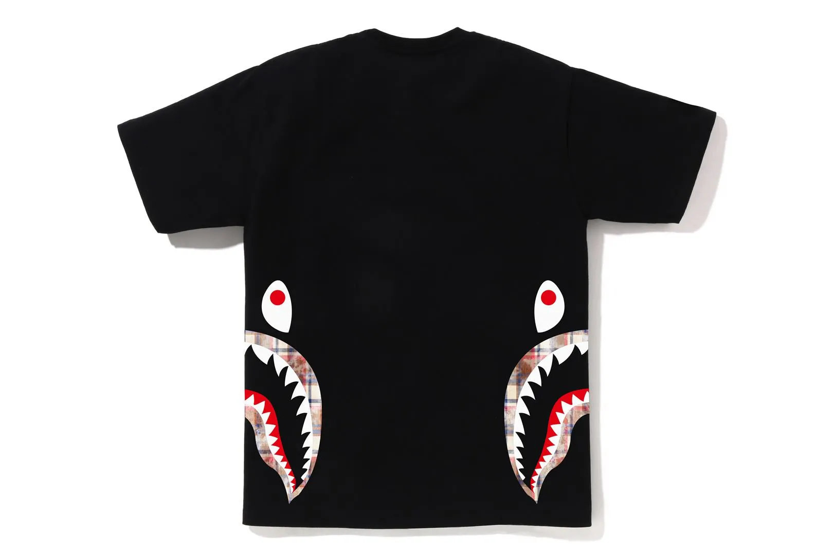 BLEACHED BAPE CHECK SIDE SHARK TEE sold by Bape product image thumbnail 2