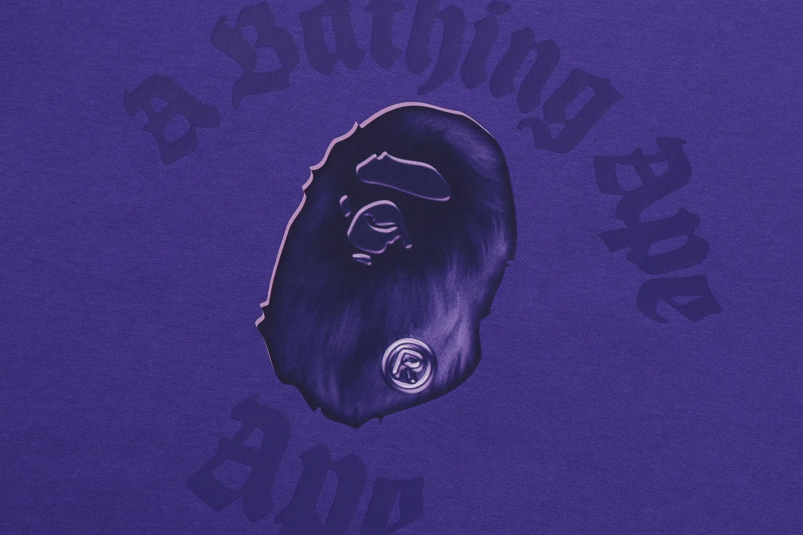 GOTHIC COLLEGE RELAXED FIT TEE sold by Bape product image thumbnail 3