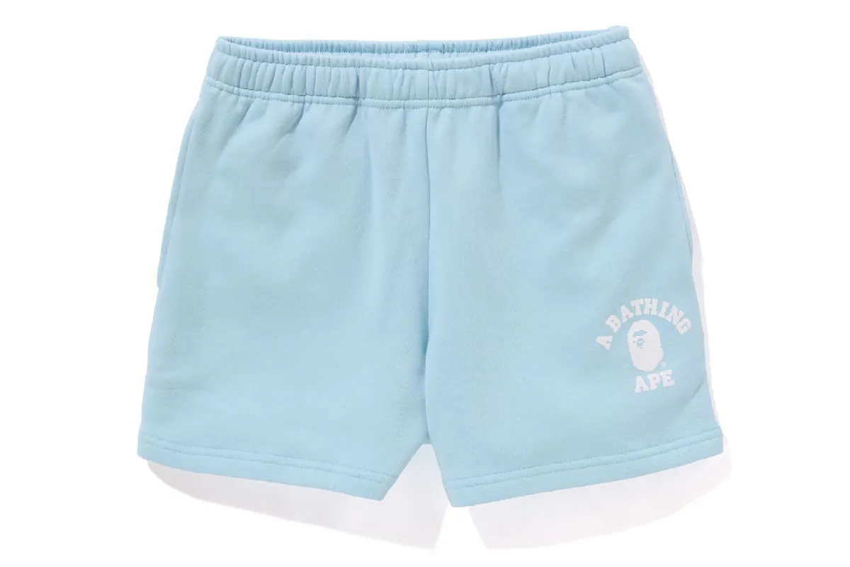 COLLEGE SWEAT SHORTS sold by Bape