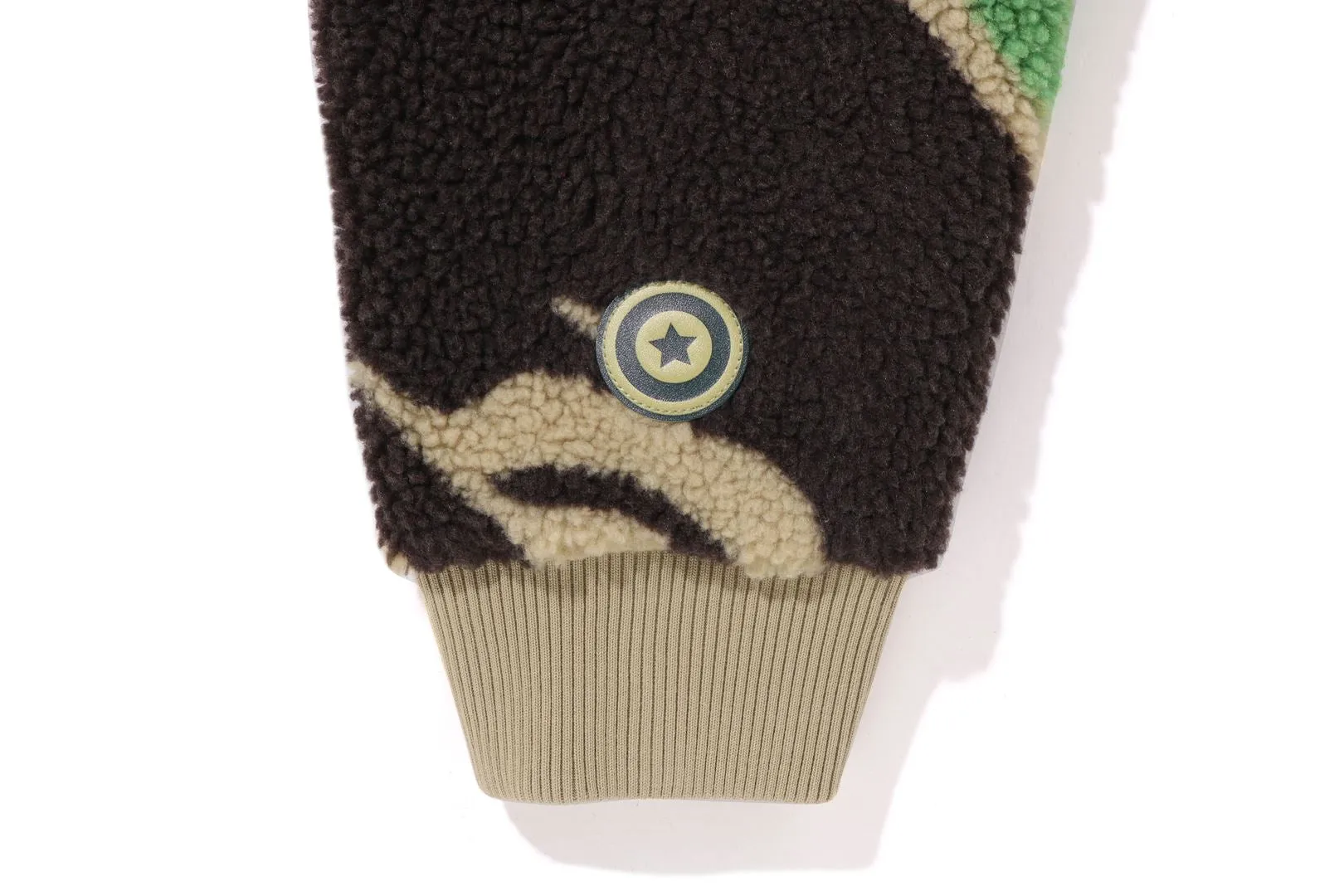 MEGA ABC CAMO SHARK BOA HOODIE JACKET sold by Bape product image thumbnail 4
