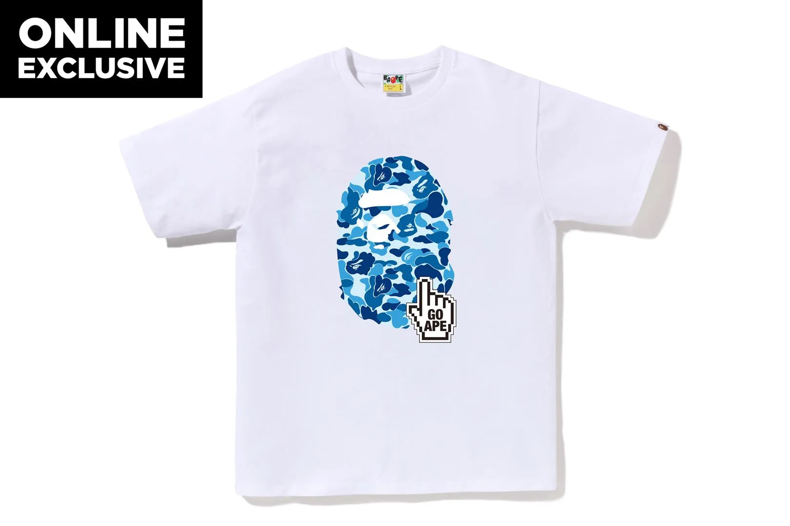 ABC CAMO BAPE ONLINE TEE sold by Bape