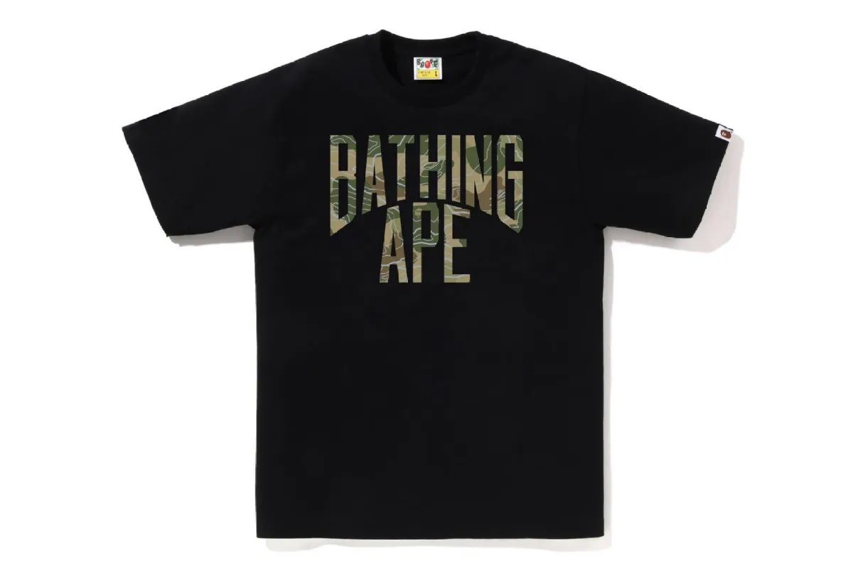 LAYERED LINE CAMO NYC LOGO TEE sold by Bape