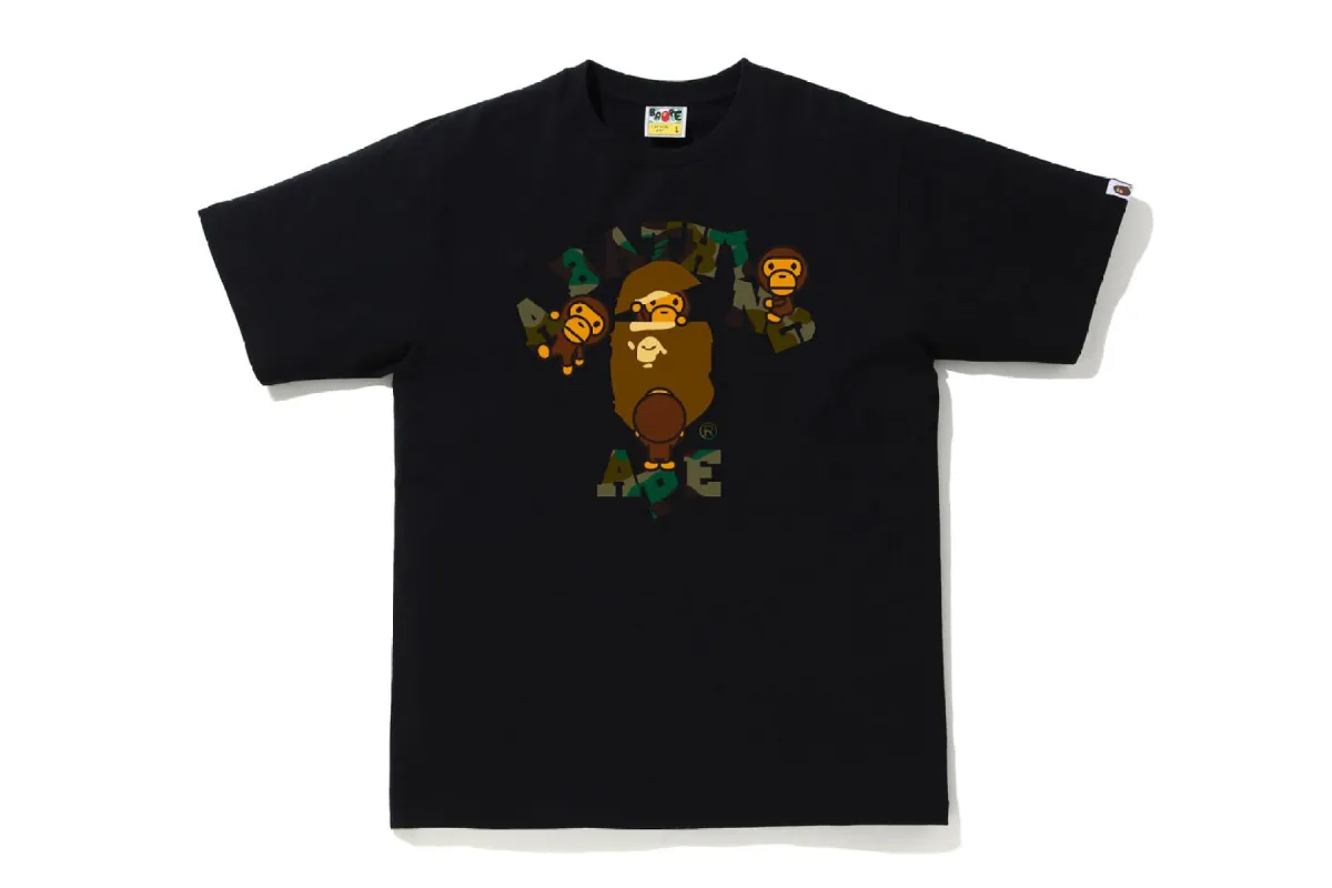 1ST CAMO COLLEGE MILO TEE sold by Bape