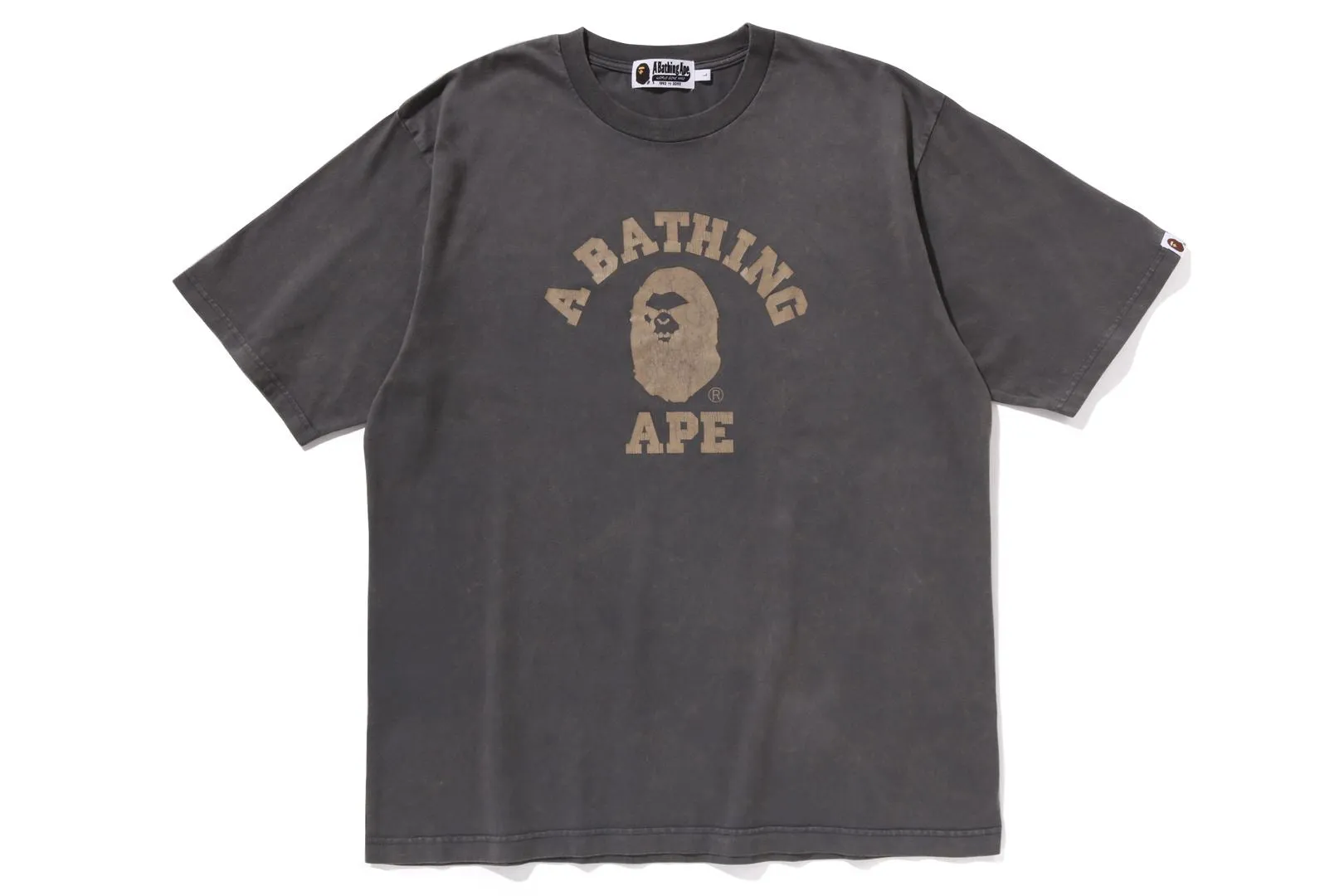 OVERDYE COLLEGE RELAXED FIT TEE sold by Bape product image thumbnail 4