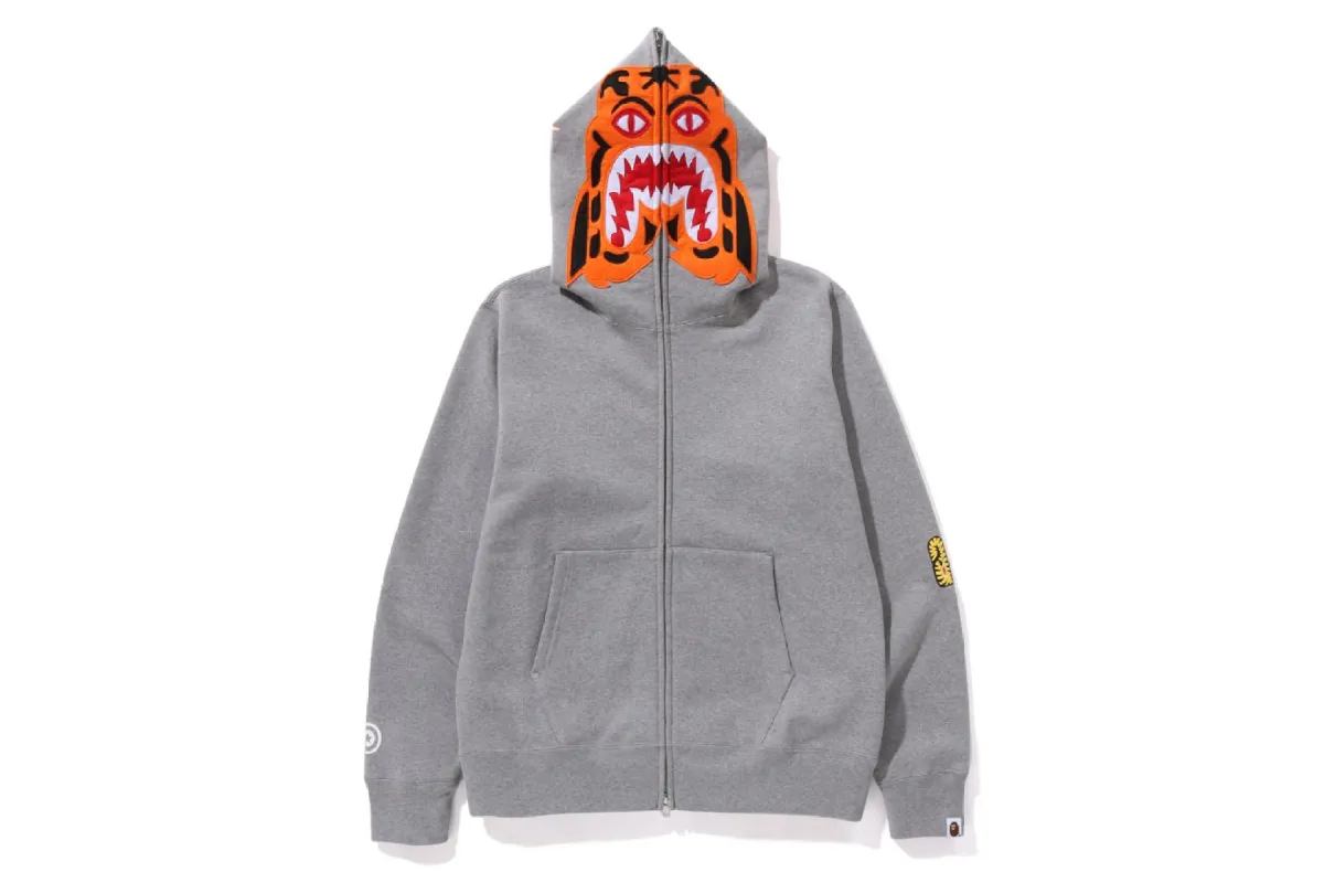 TIGER FULL ZIP HOODIE sold by Bape