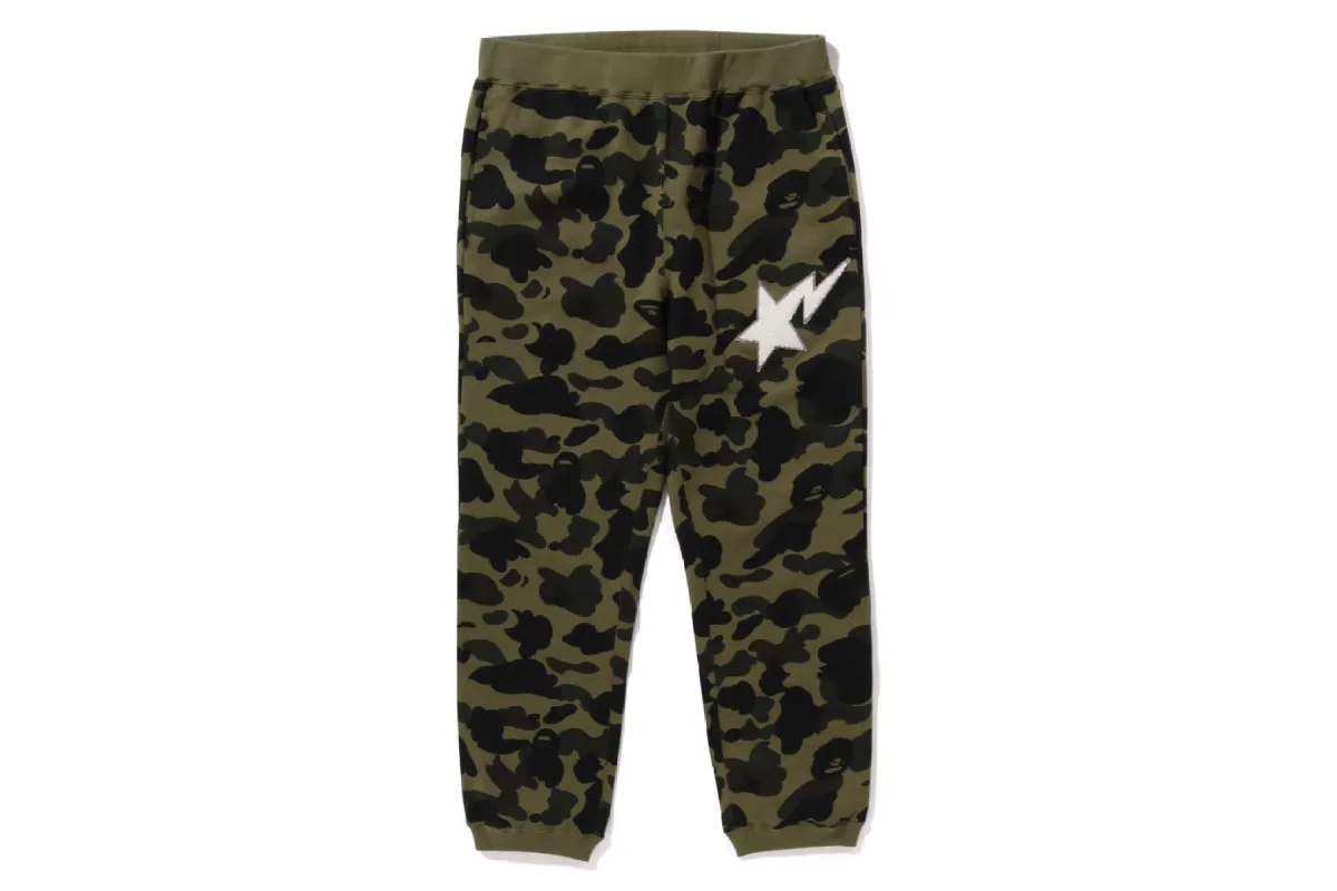 1ST CAMO SWEAT PANTS sold by Bape