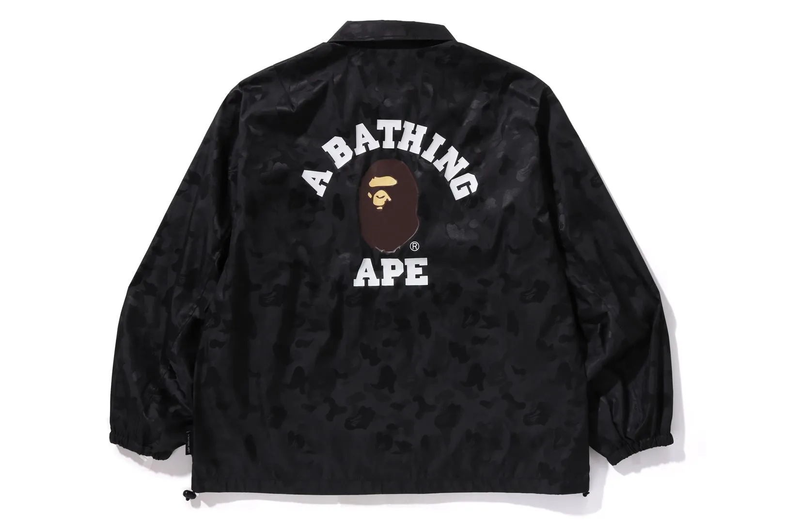 ABC CAMO POLYESTER JACQUARD COLLEGE COACH JACKET sold by Bape product image thumbnail 2