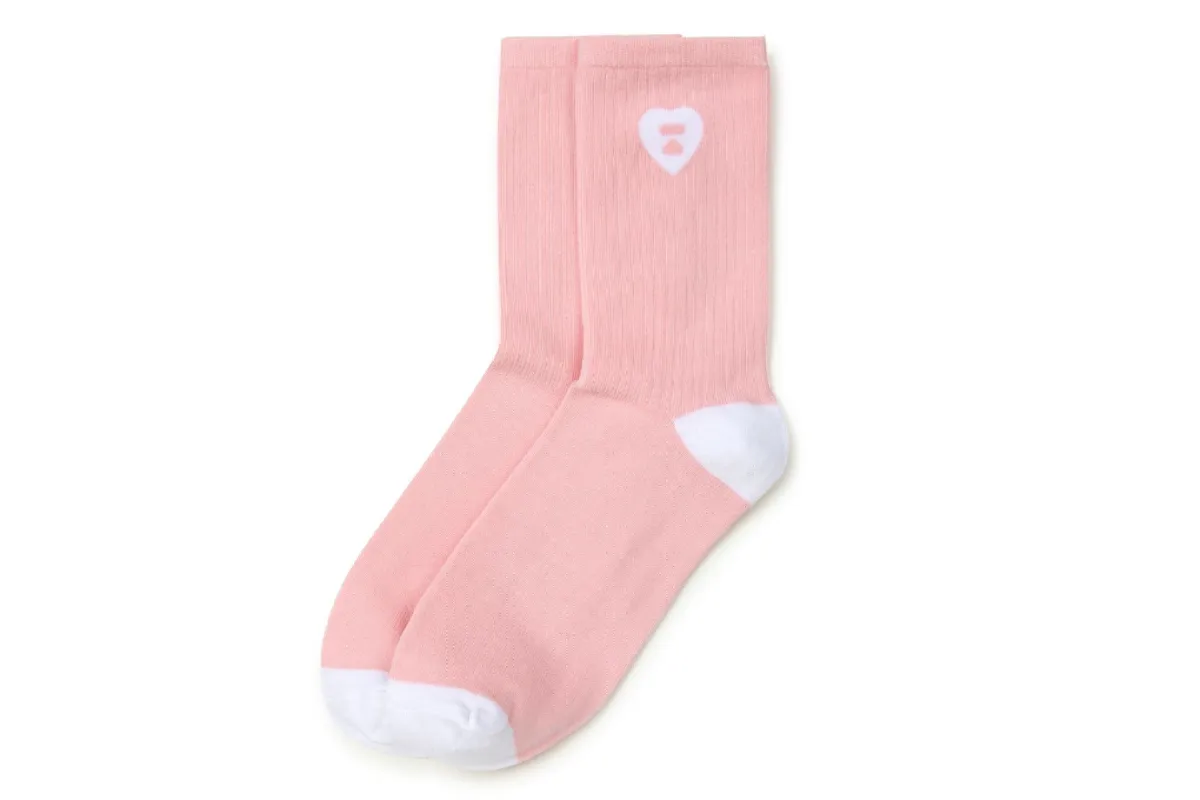 RIBBED INTARSIA LOGO SOCKS sold by Bape