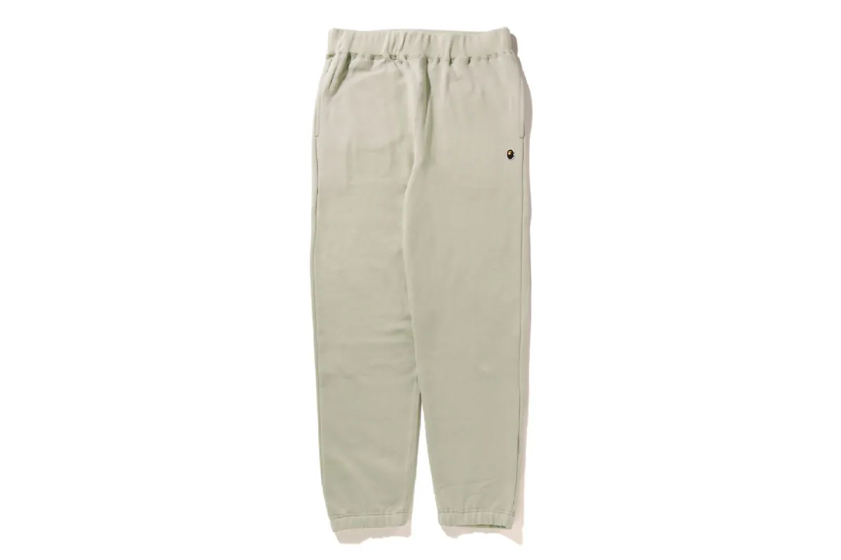 APE HEAD ONE POINT WIDE FIT SWEAT PANTS sold by Bape