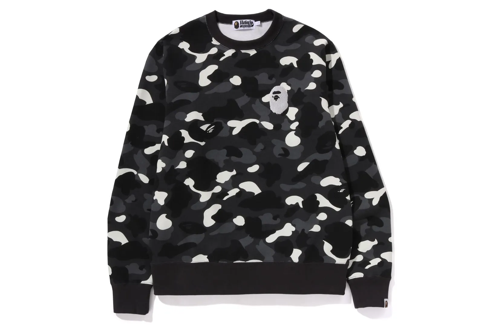 CITY CAMO LARGE APE HEAD CREWNECK sold by Bape product image thumbnail 4