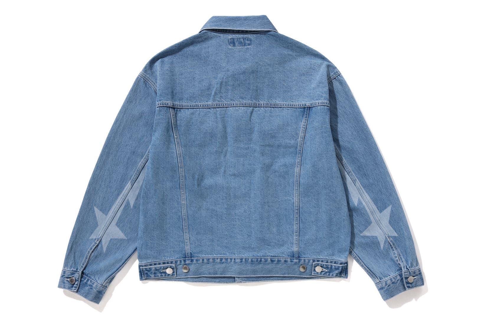 METAL LOGO PIN DENIM JACKET sold by Bape product image thumbnail 2