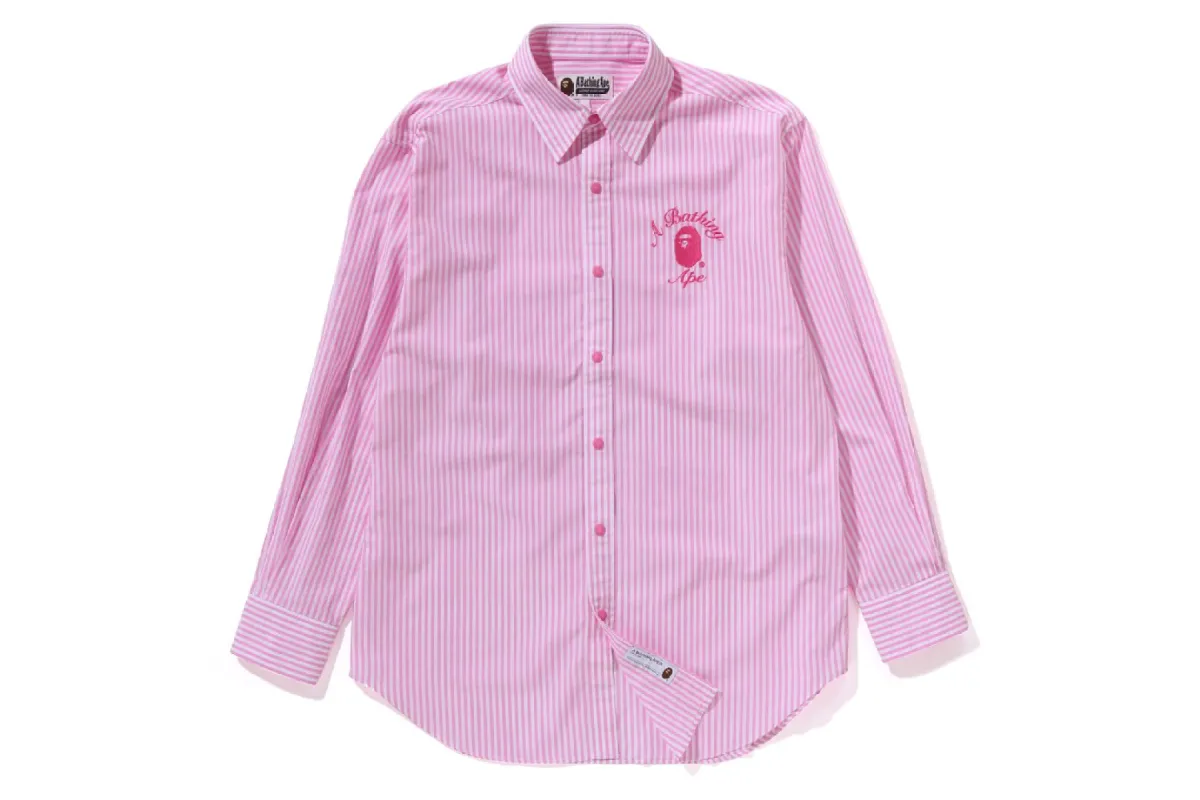 COLLEGE STRIPE SHIRT sold by Bape