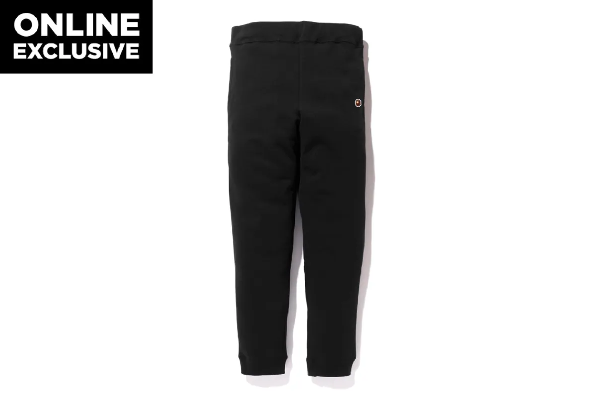 ONE POINT SLIM SWEAT PANTS sold by Bape