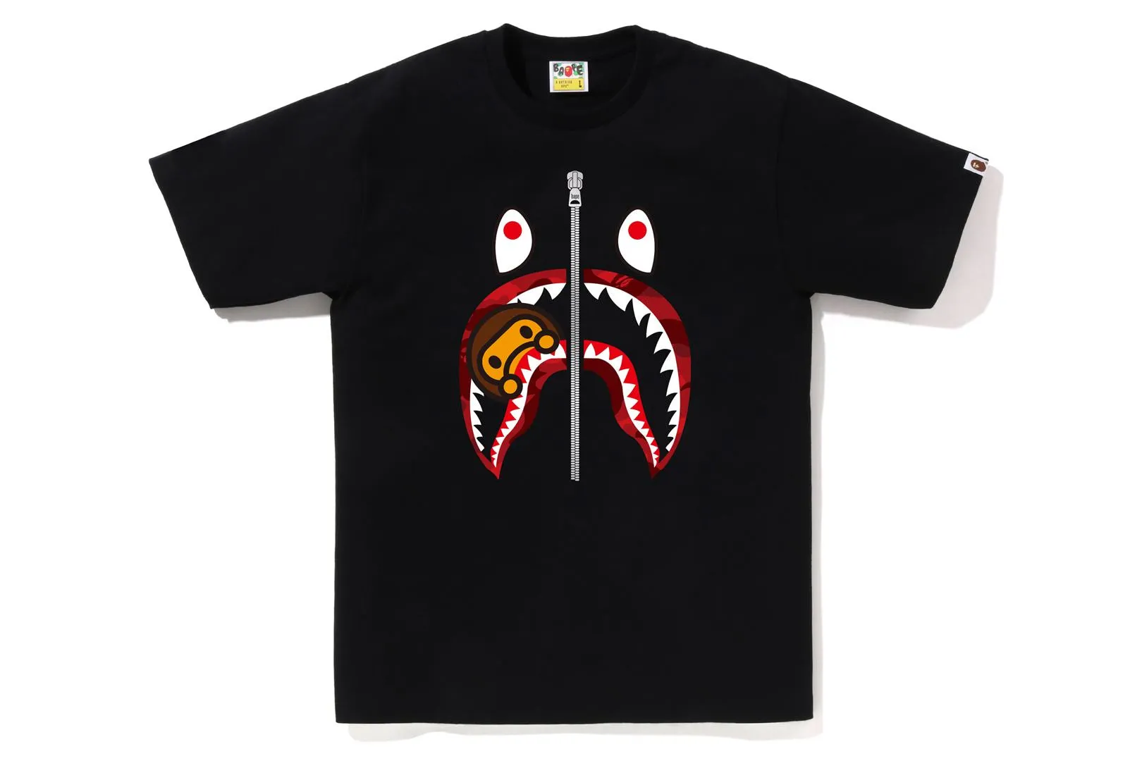 COLOR CAMO MILO SHARK TEE sold by Bape product image thumbnail 3