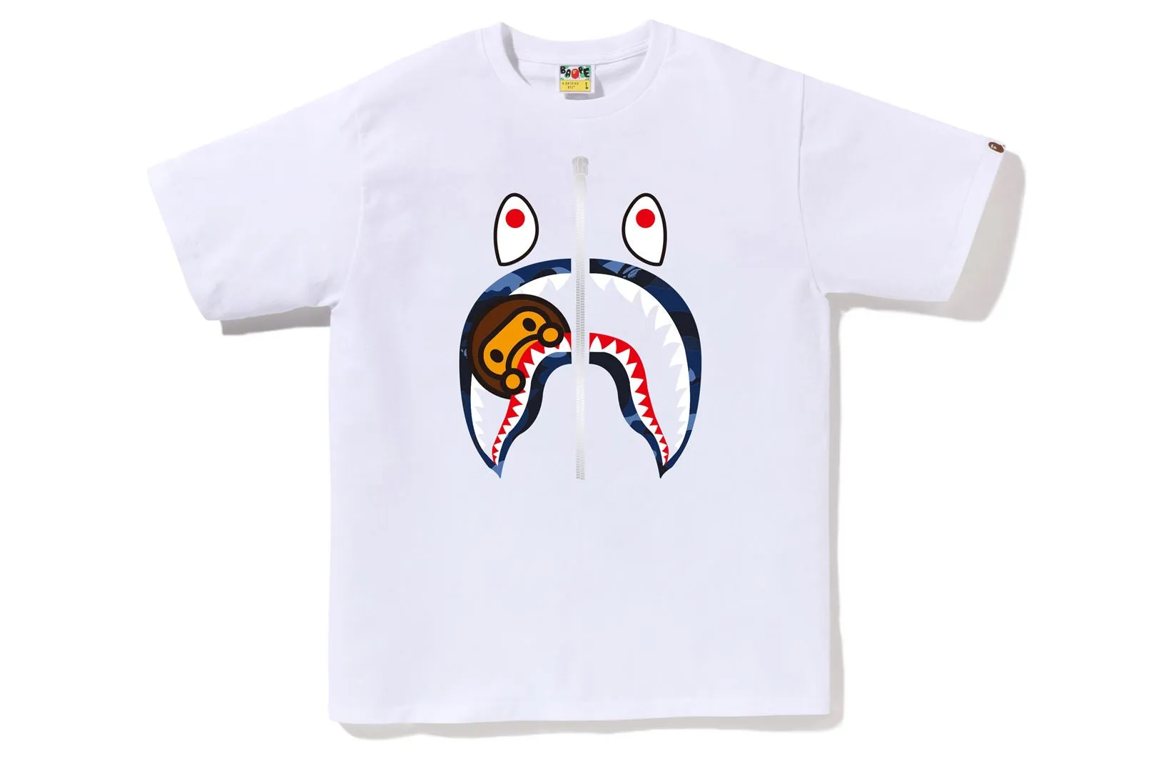 COLOR CAMO MILO SHARK TEE sold by Bape product image thumbnail 5