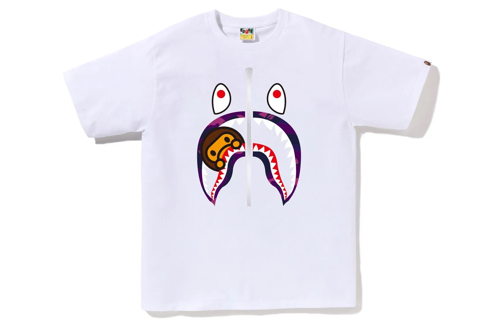 COLOR CAMO MILO SHARK TEE sold by Bape product image thumbnail 4