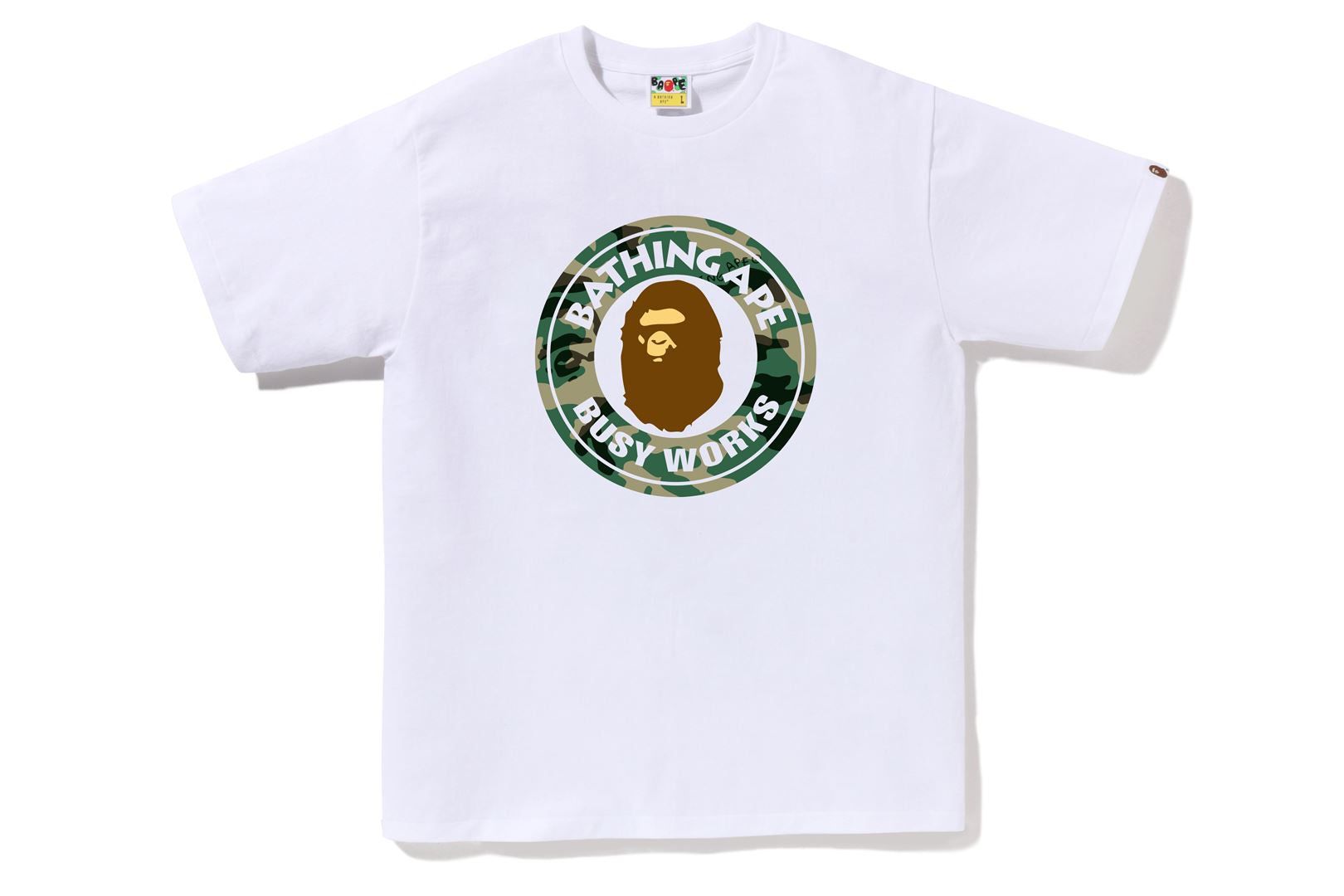 WOODLAND CAMO BUSY WORKS TEE sold by Bape product image thumbnail 2