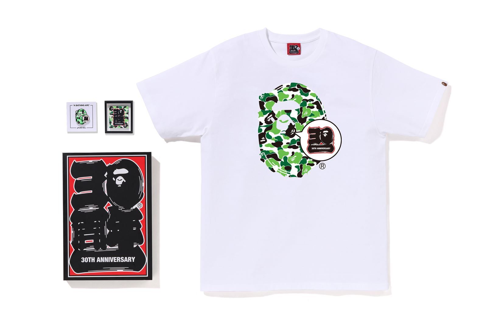 BAPE STORE CHENGDU BAPE 30TH ANNIV. APE HEAD TEE SET sold by Bape product image thumbnail 4