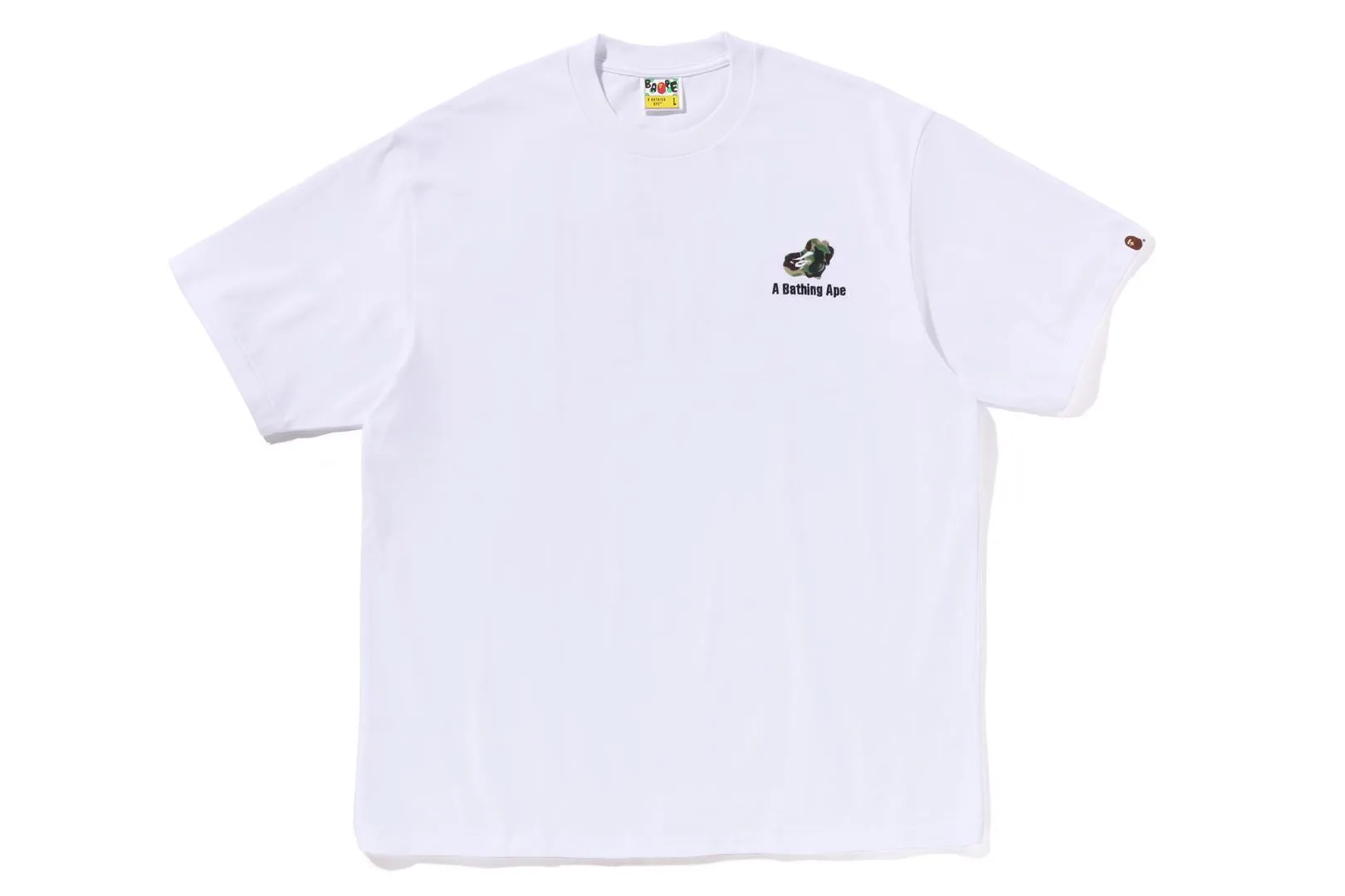 ABC CAMO LOGO RELAXED FIT TEE sold by Bape product image thumbnail 4
