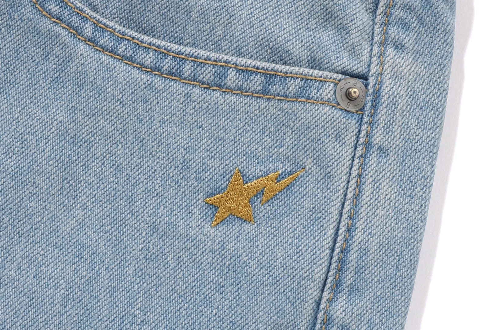 STA DENIM PANTS #2 sold by Bape product image thumbnail 3