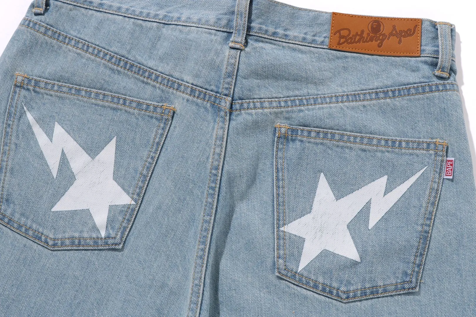 STA DENIM PANTS #2 sold by Bape product image thumbnail 4