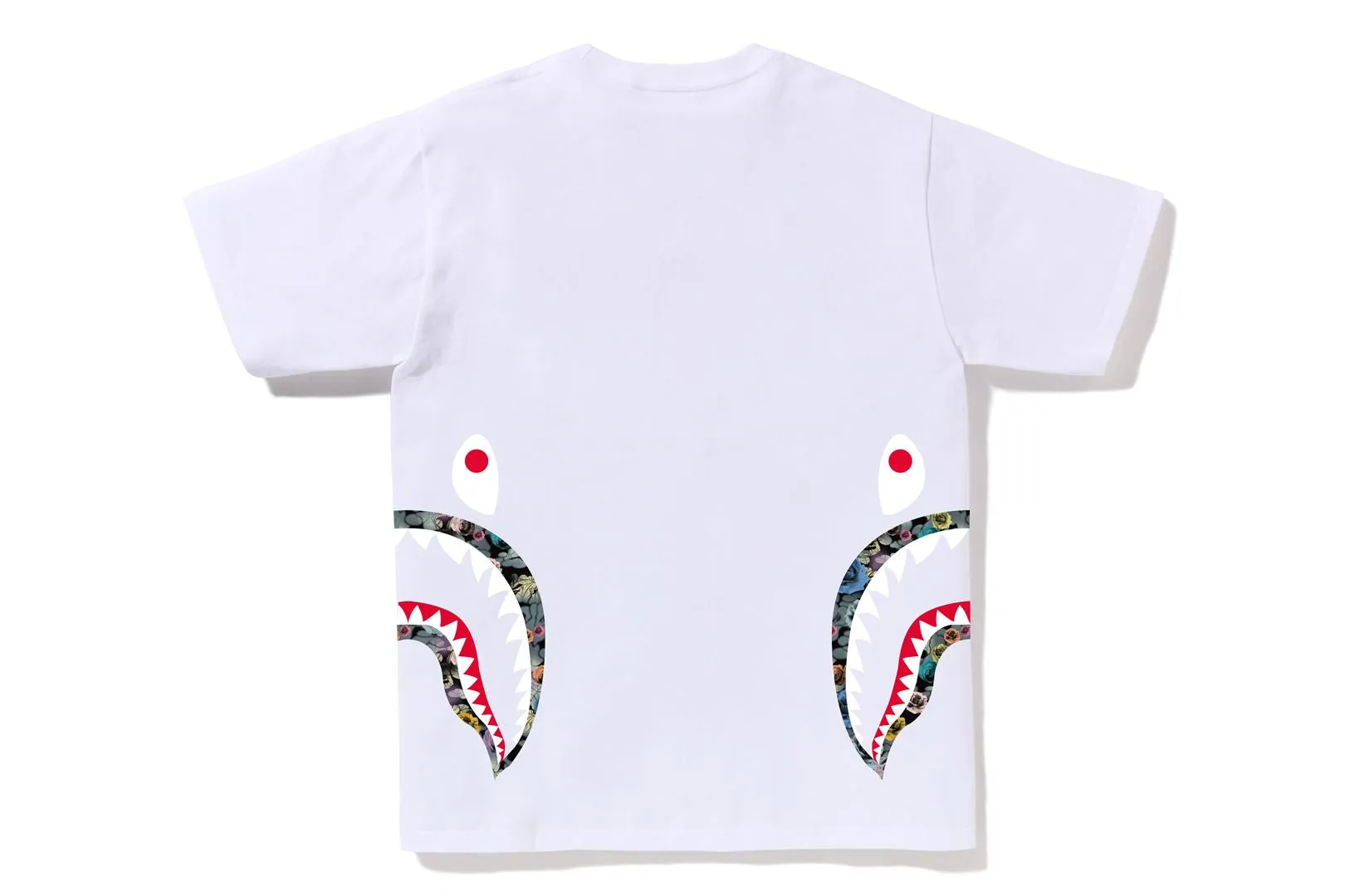 FLORAL CAMO SIDE SHARK TEE sold by Bape product image thumbnail 4