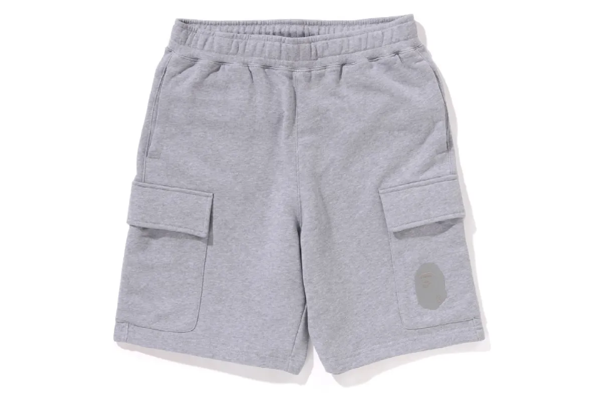 APE HEAD CARGO SWEAT SHORTS sold by Bape