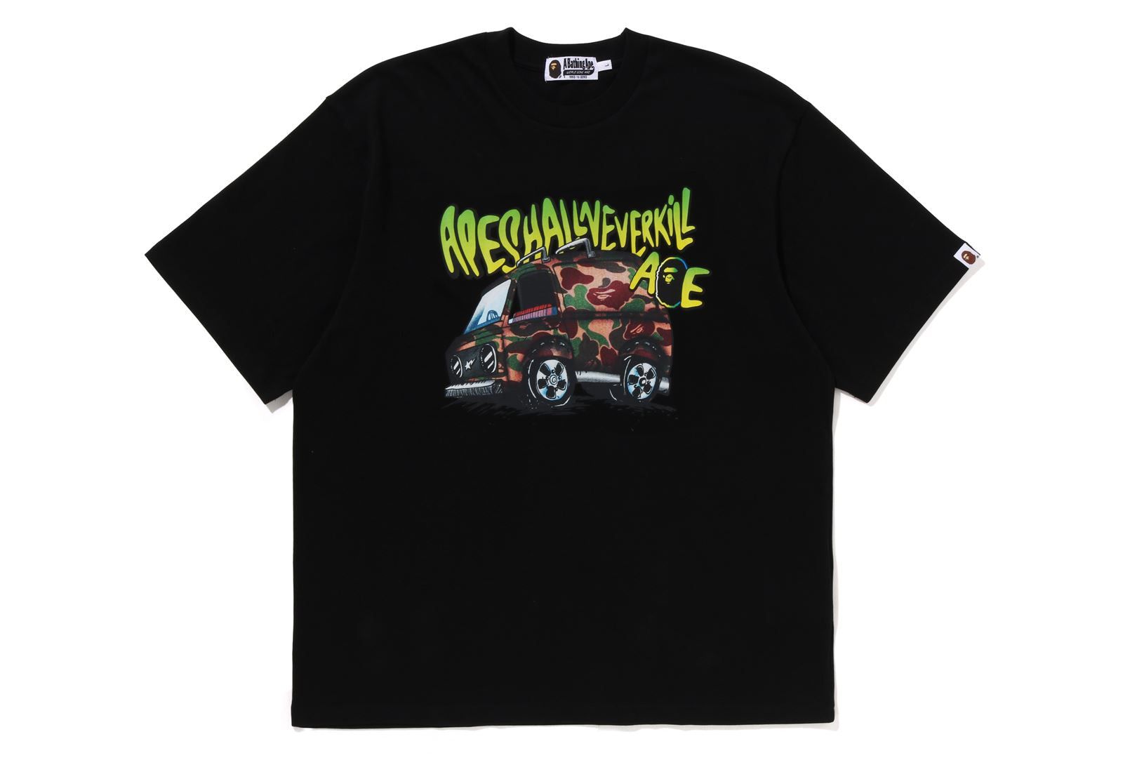 BAPE CAR GRAPHIC TEE sold by Bape