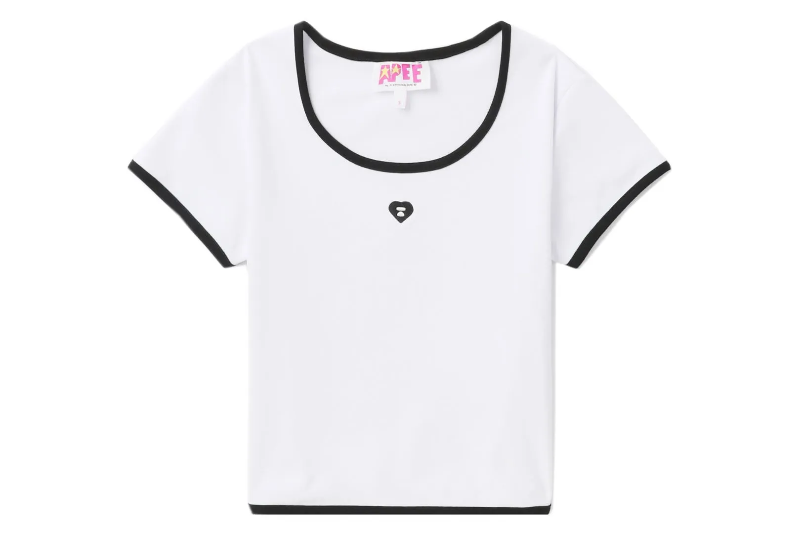 EMBROIDERY CROP TEE sold by Bape