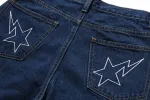 APE HEAD OVERSIZED FIT 12 OZ DENIM PANTS sold by Bape