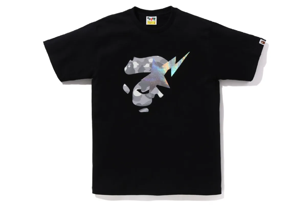 CITY CAMO APE FACE STA TEE sold by Bape