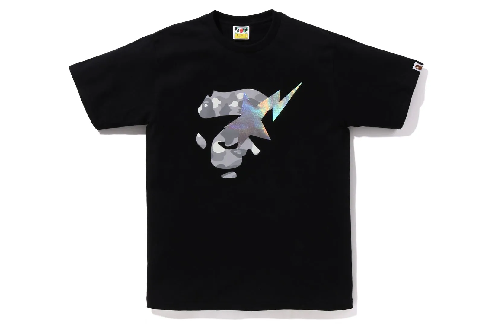 CITY CAMO APE FACE STA TEE sold by Bape