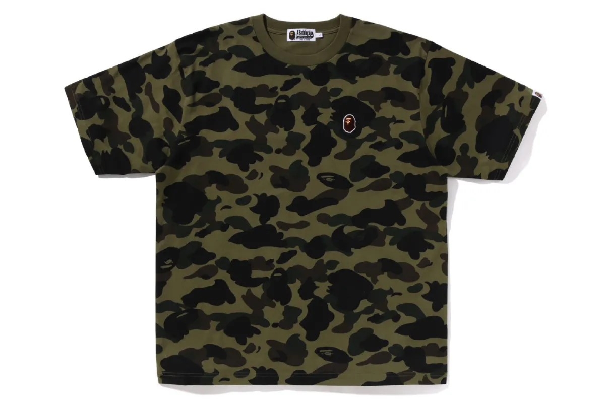 1ST CAMO ONE POINT TEE sold by Bape