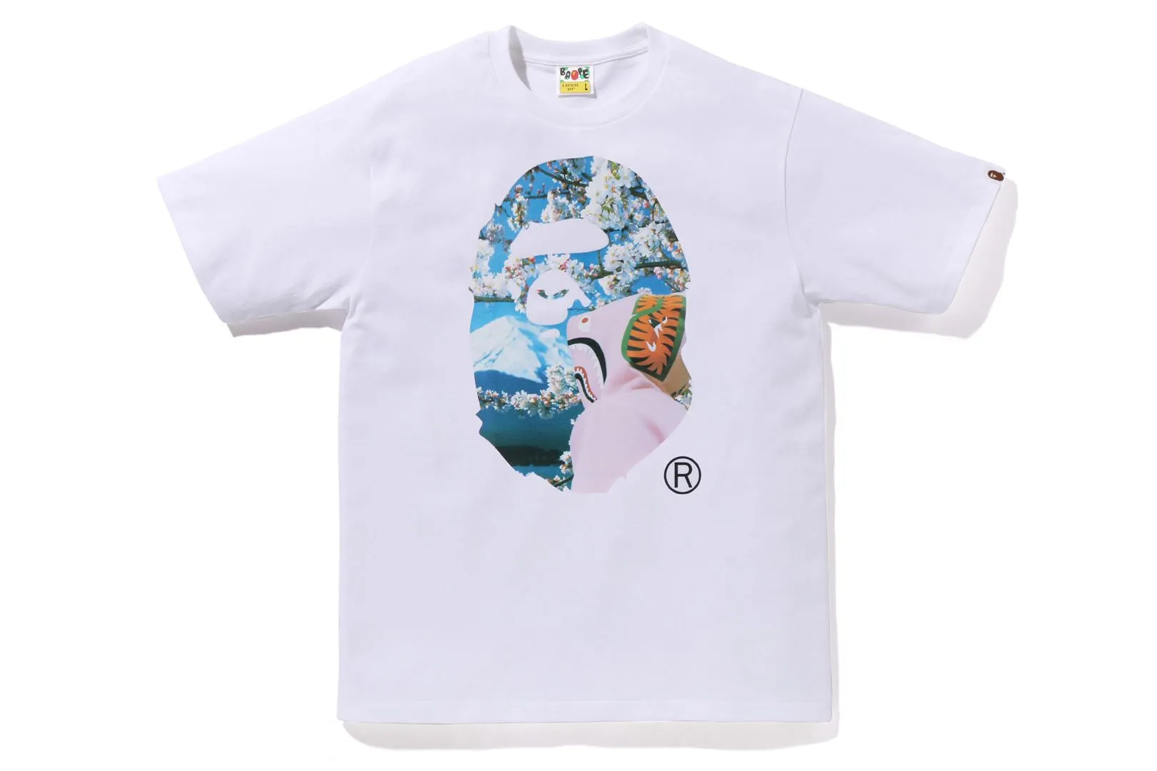 SAKURA APE HEAD PHOTO TEE #1 sold by Bape product image thumbnail 3