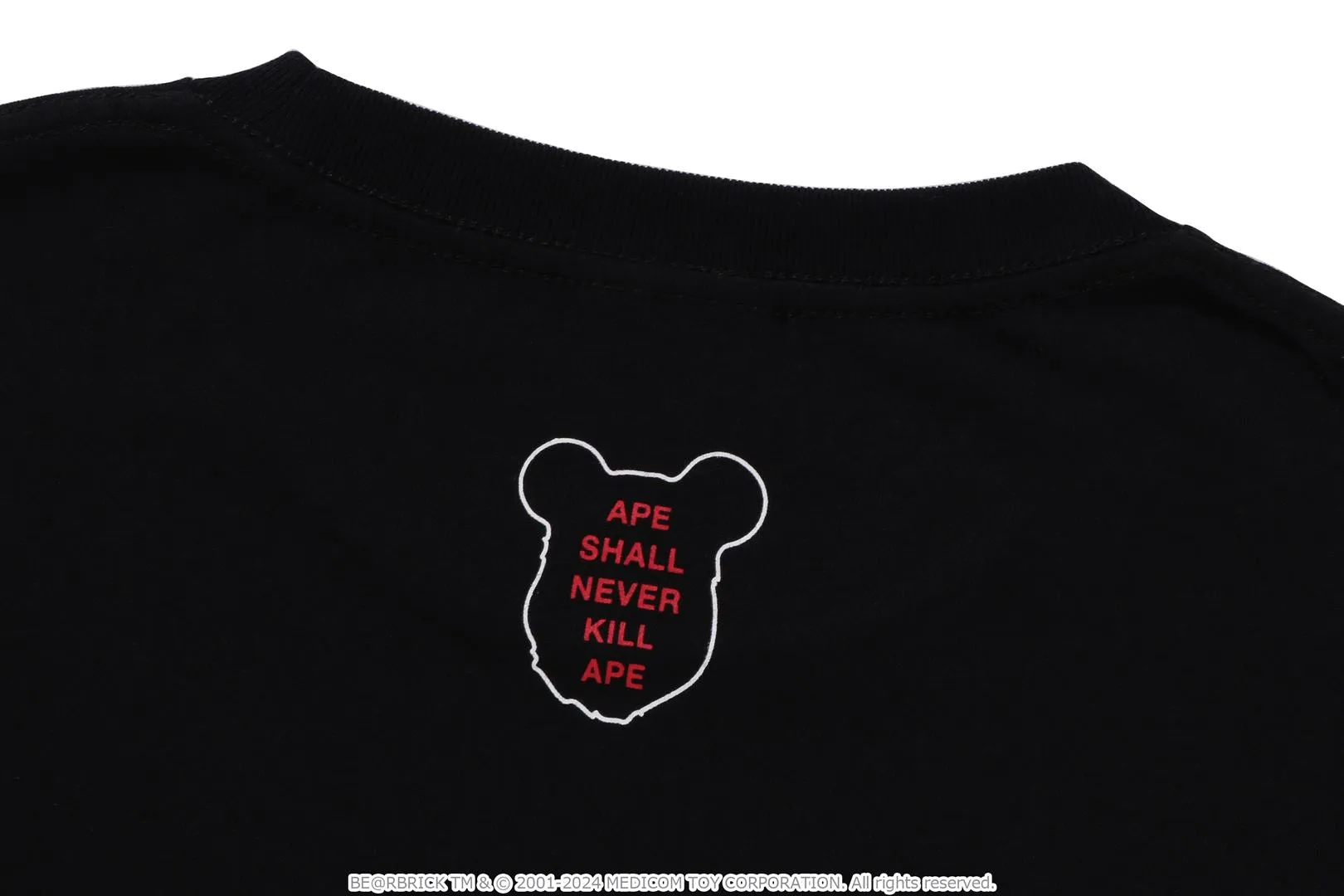 【 BAPE X MEDICOM TOY 】BE@R COLLEGE TEE sold by Bape product image thumbnail 4