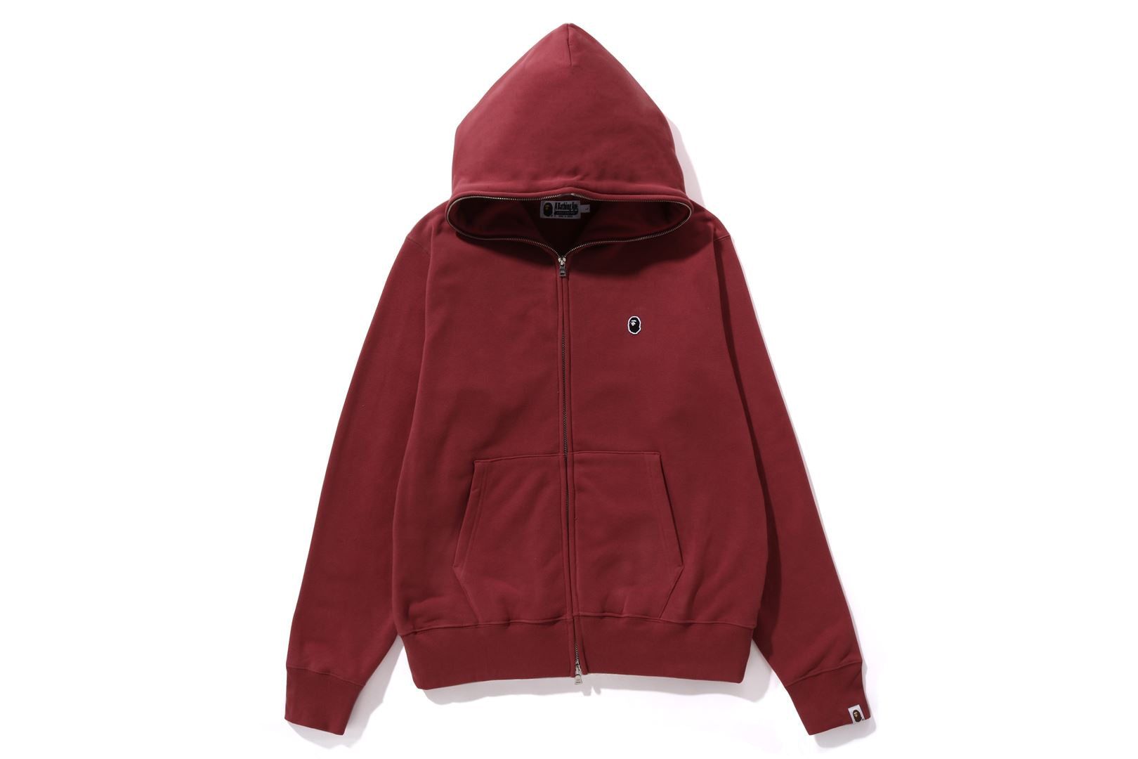 APE HEAD ONE POINT FULL ZIP HOODIE sold by Bape