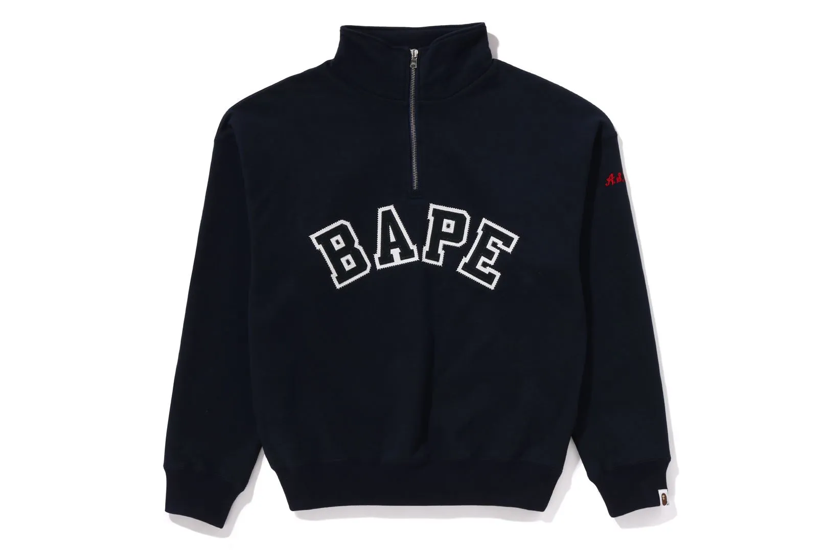BAPE APPLIQUE HALF ZIP SWEATER sold by Bape product image thumbnail 5