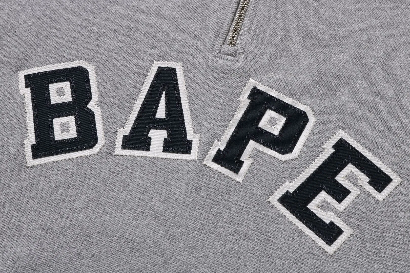 BAPE APPLIQUE HALF ZIP SWEATER sold by Bape product image thumbnail 2