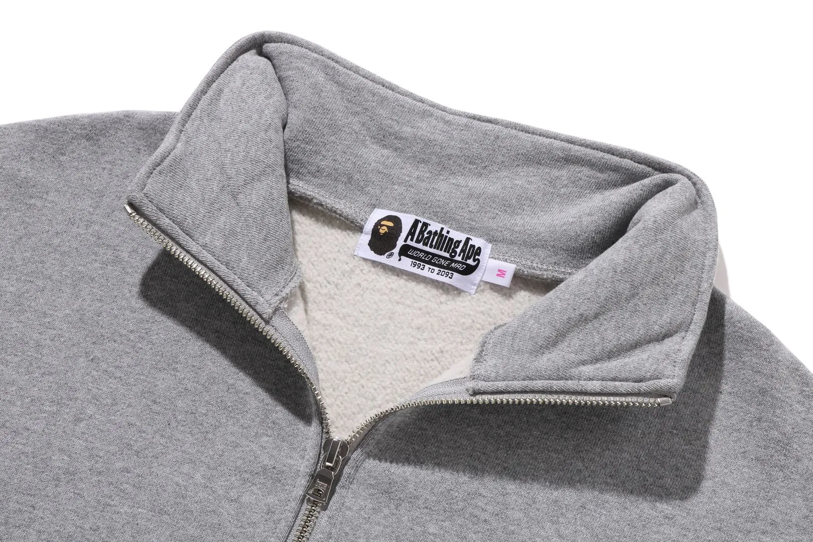 BAPE APPLIQUE HALF ZIP SWEATER sold by Bape product image thumbnail 4