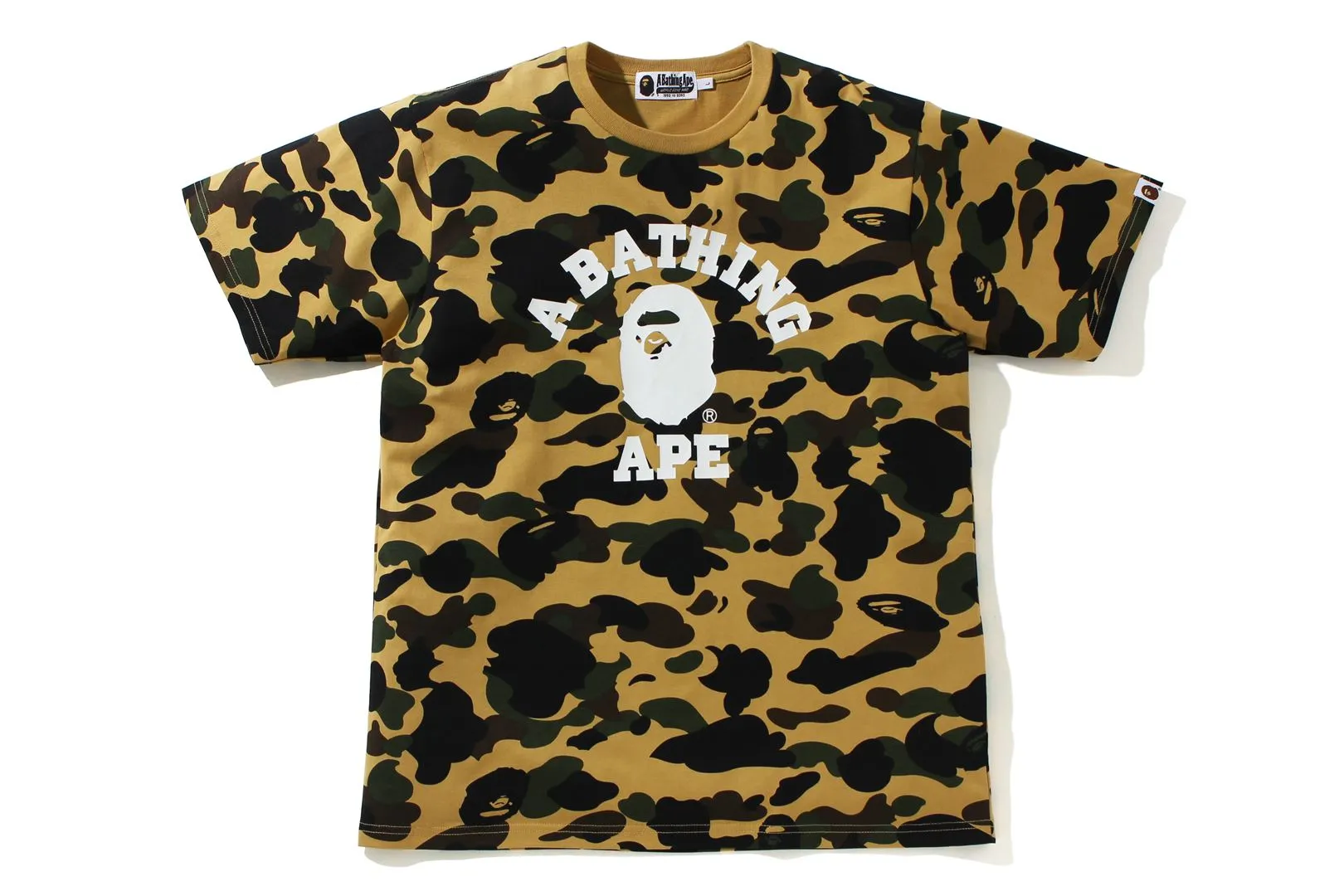 1ST CAMO COLLEGE TEE sold by Bape product image thumbnail 3