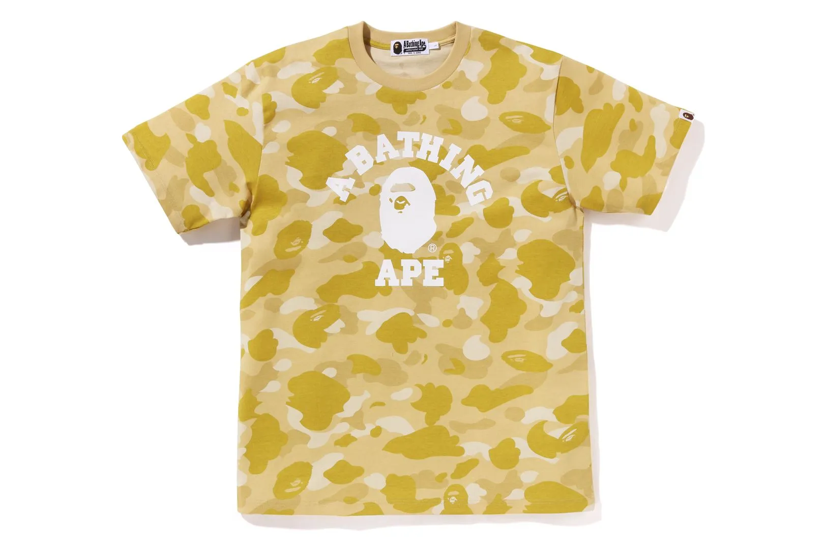 COLOR CAMO COLLEGE TEE sold by Bape product image thumbnail 3