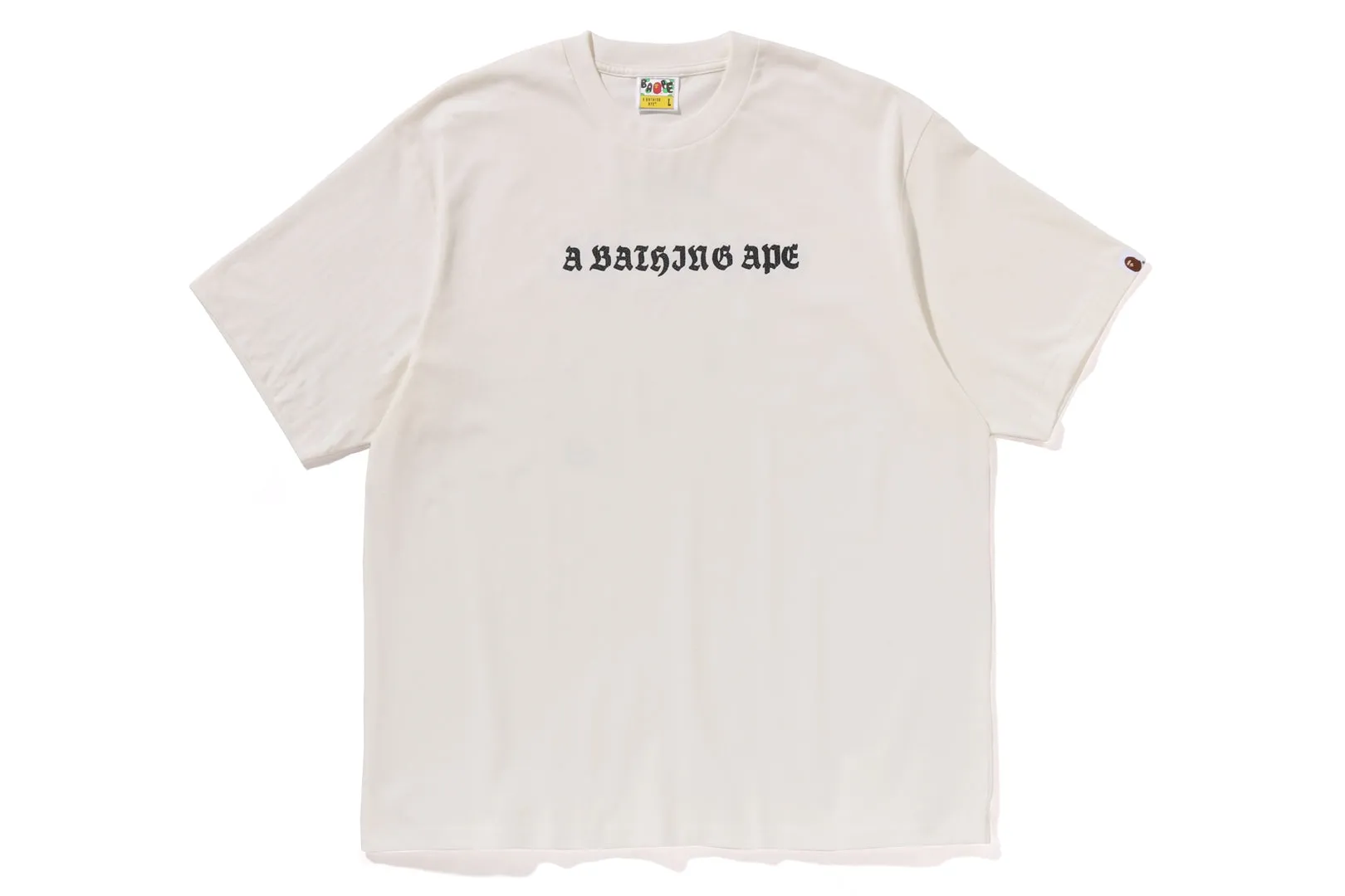 GOTHIC LOGO RELAXED FIT TEE sold by Bape