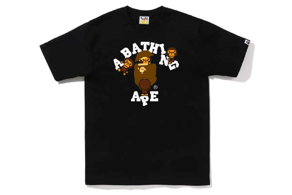 COLLEGE MILO TEE sold by Bape
