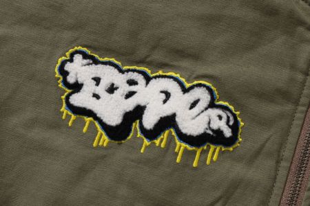 GRAFFITI BOMBER JACKET sold by Bape